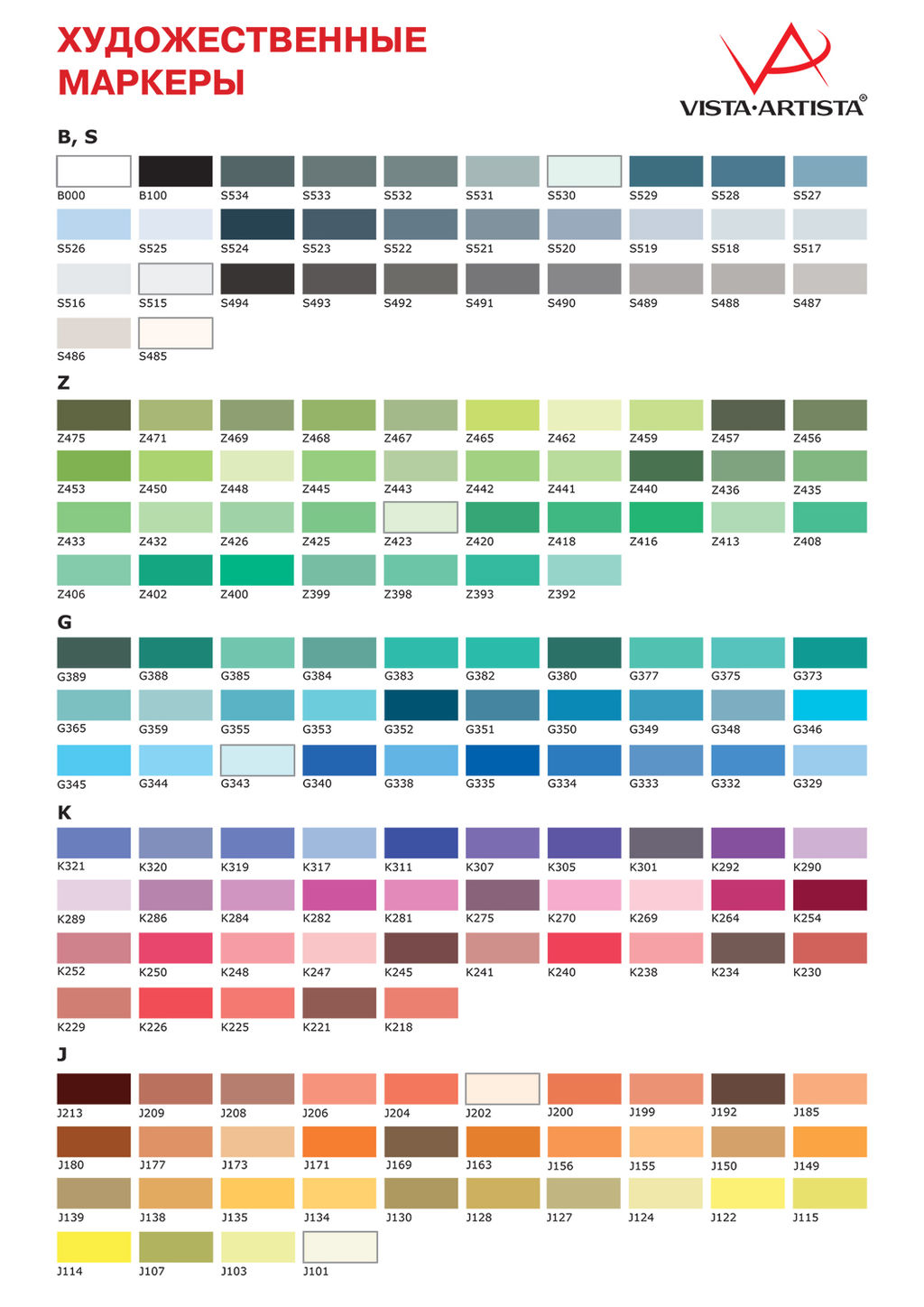 VISTA-ARTISTA Style Маркер-кисть на спиртовой основе BMA-01 0.7 мм - 7 мм кисть/перо скошенное 1 шт