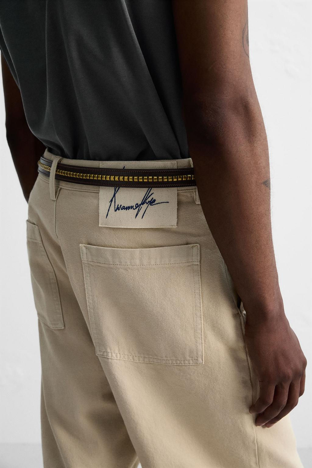 BAGGY FIT BERMUDA SHORTS  OTIS KWAME KYE QUAICOE - Zara фото 6