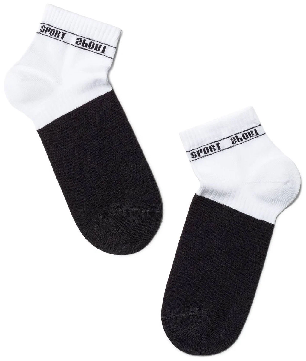 Носки дет. ACTIVE 13С-34СП,р.20-22 (48/6) - 510 белый-черный - Conte elegant фото 3