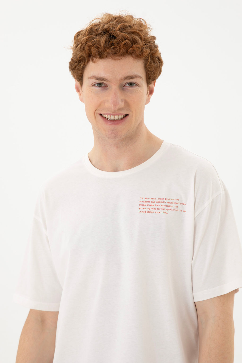 Мужская футболка цвета экрю - U.s. polo assn фото 2