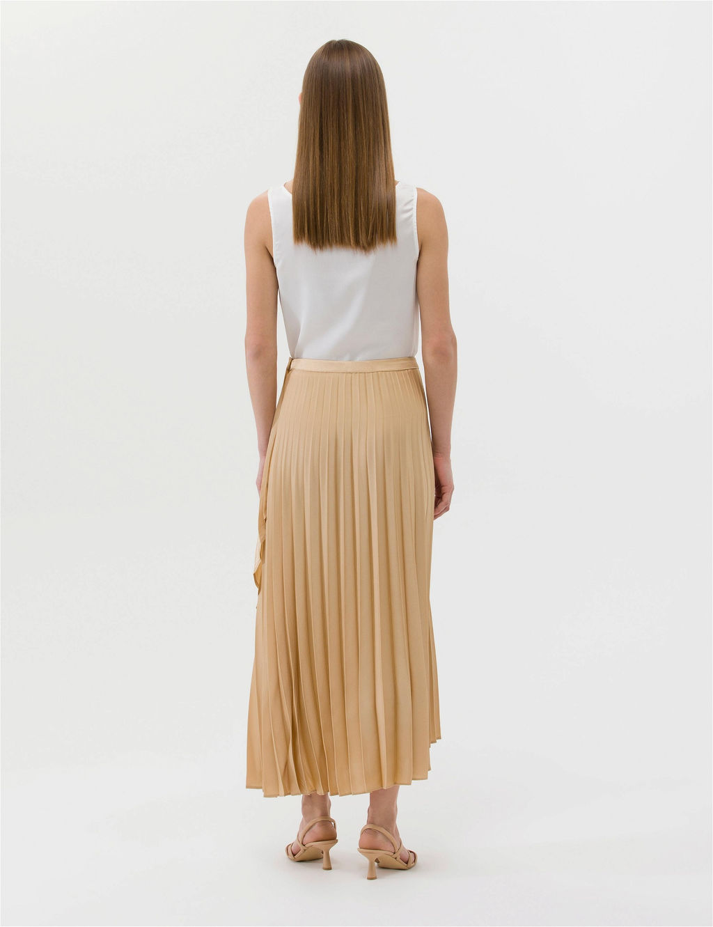 Bej Dokuma Etek - Pierre cardin фото 4