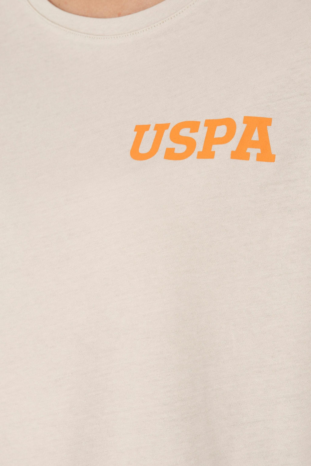 Женская кремовая футболка - U.s. polo assn фото 14