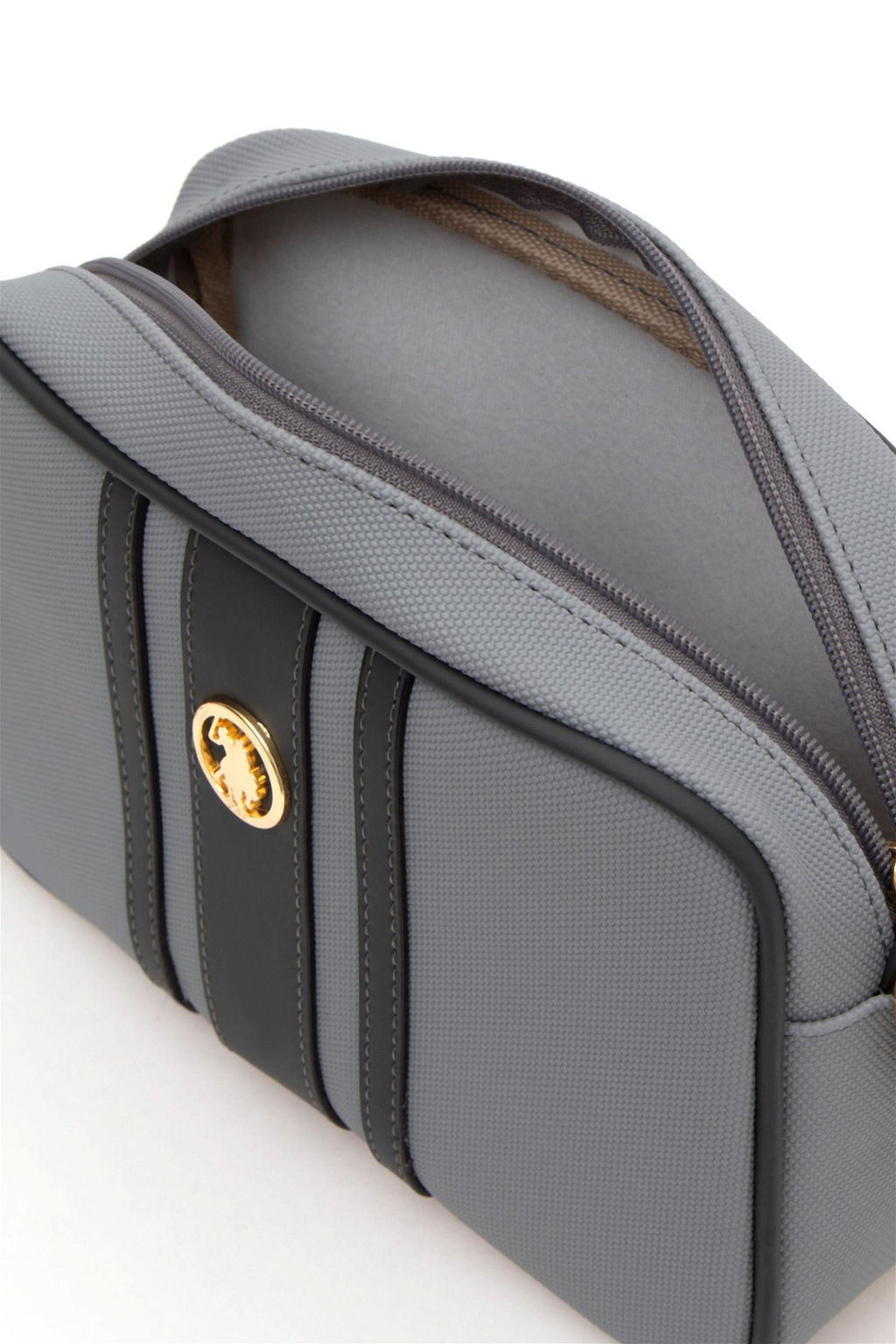 Женская сумка через плечо антрацитового цвета - U.s. polo assn фото 7