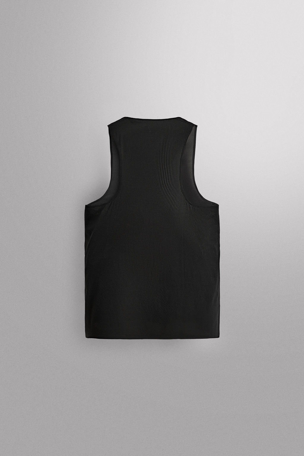 CAMISETA TANK LIGERA RUNNING / Negro
