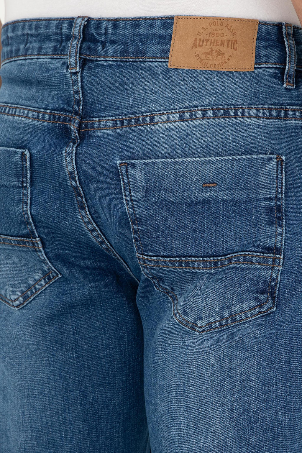 Мужские синие джинсовые брюки - U.s. polo assn фото 6