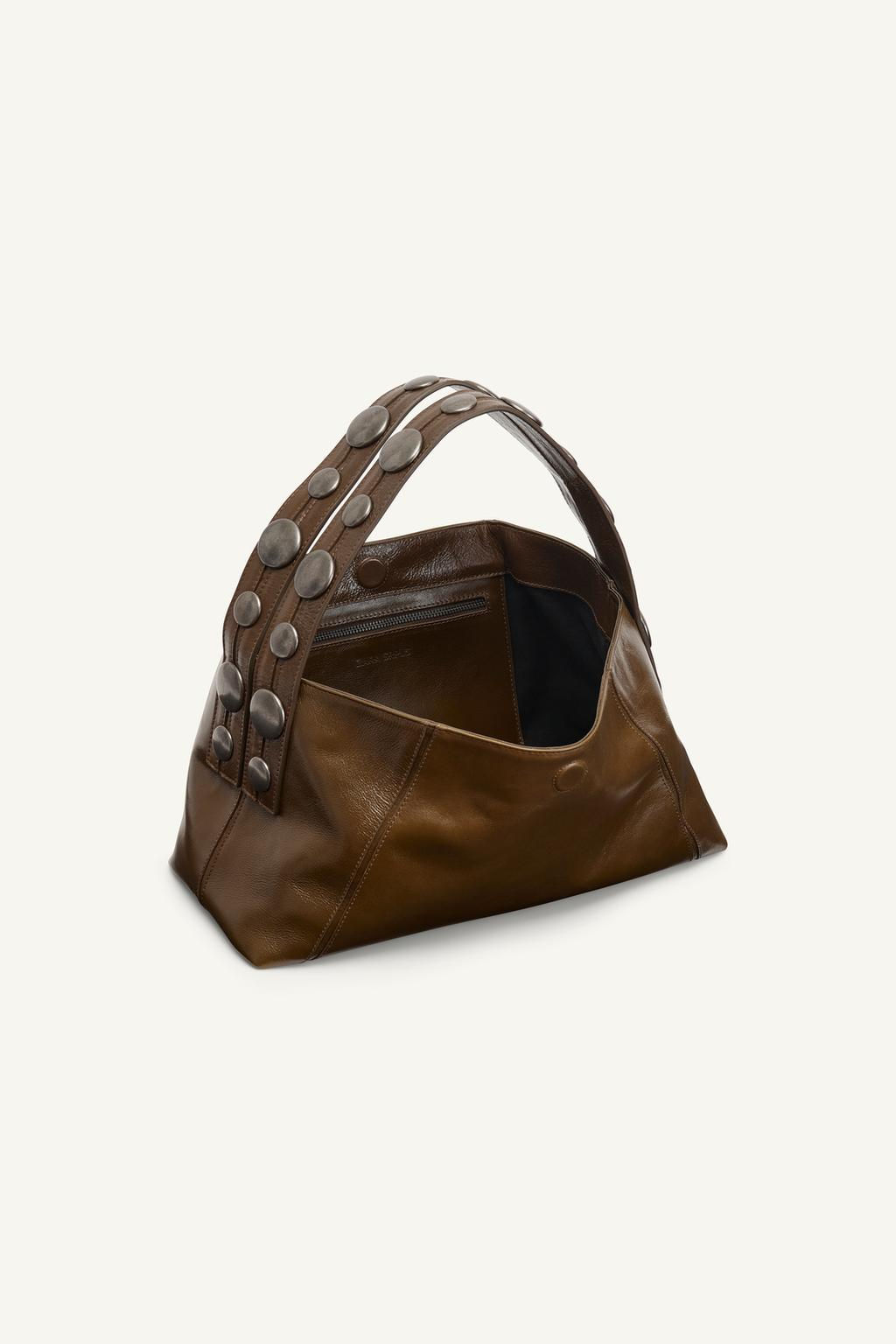 LTHR STDD BWLNG BG 14 - Zara фото 5