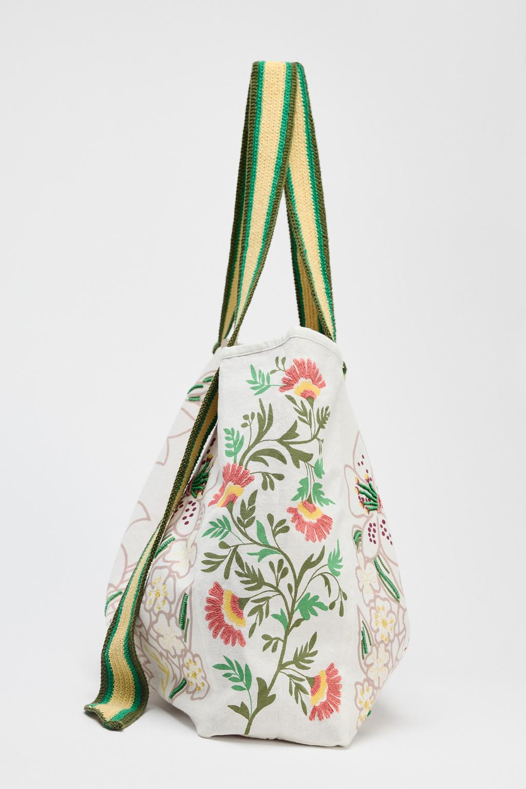 FANTASY FABRIC MAXI SHOPPER - Zara фото 3