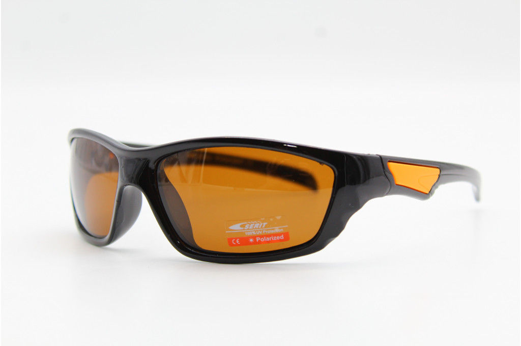 Солнцезащитные очки Serit Polarized 307 C2 КОРИЧНЕВЫЕ
