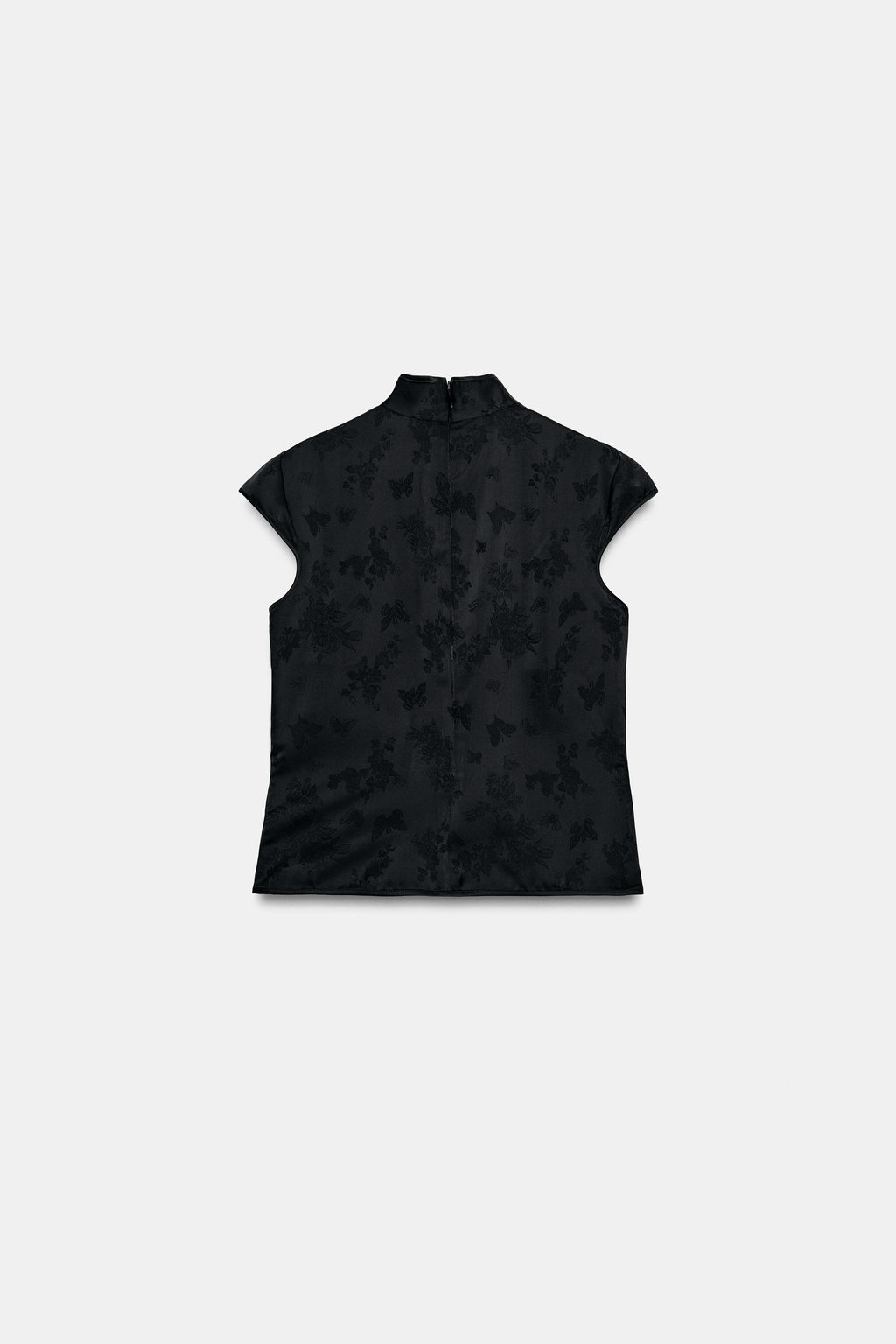 STUDDED HALTER TOP - Zara фото 12