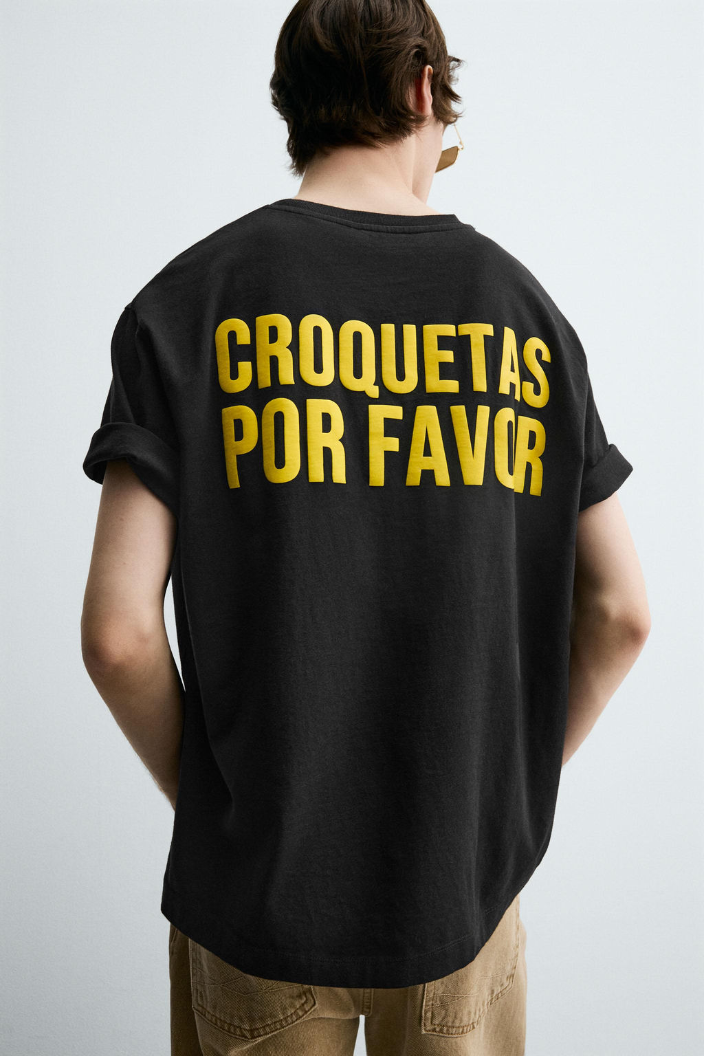 CROQUETAS SLOGAN T-SHIRT - Zara фото 6