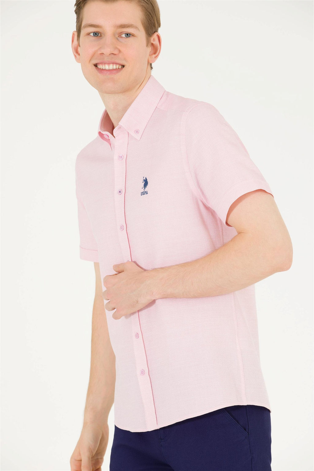 U. S. Polo Assn / Мужская рубашка Magnolia с коротким рукавом - U.s. polo assn фото 9