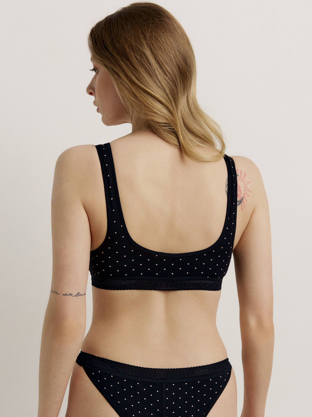 CONTE PRINT DOTS LBE 2541 Бюстье женское black-cameo - Conte elegant фото 2