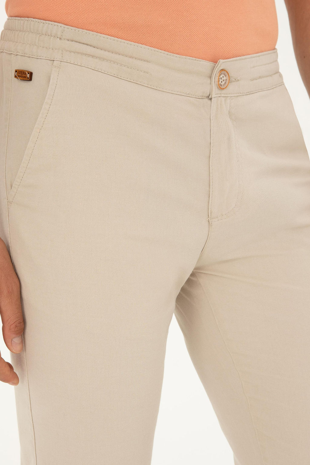 U. S. Polo Assn / Мужские брюки из парусины с каменным узором - U.s. polo assn фото 5