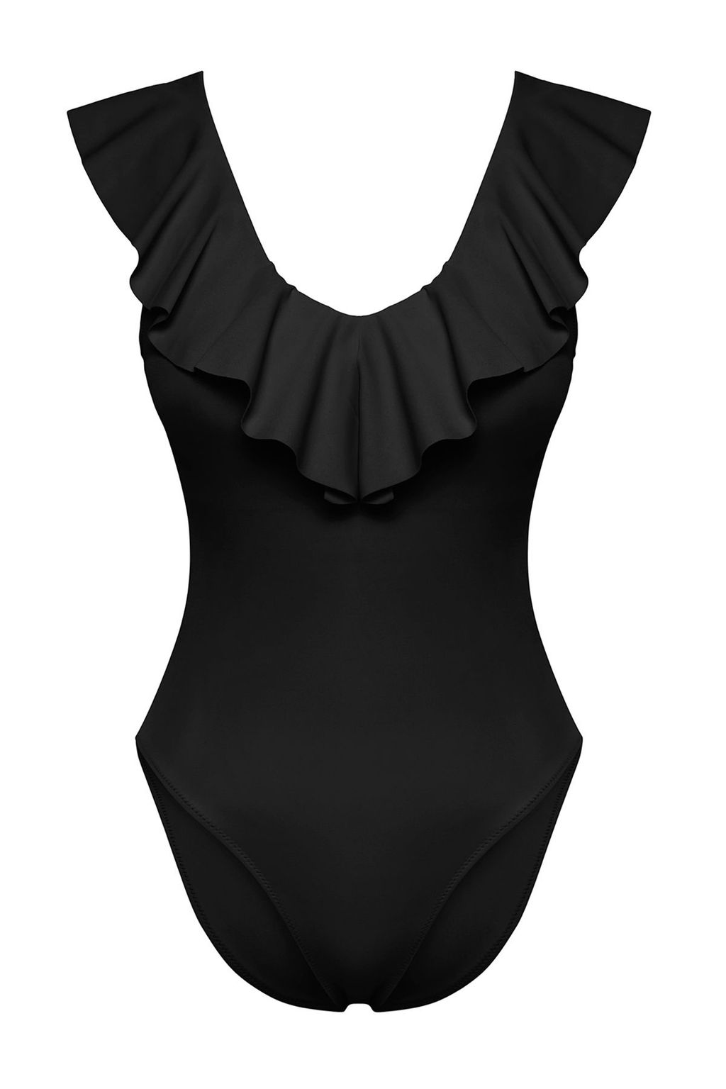 TRENDYOLMILLA Sar? V Yaka Volanl? Regular Mayo TBESS25MA00030  фото 8