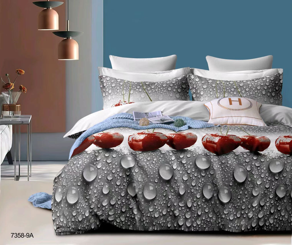 Постельное белье из микросатина "Микросатин" 2,0 сп. (диз.: 7358-9А) 2,0 спальный