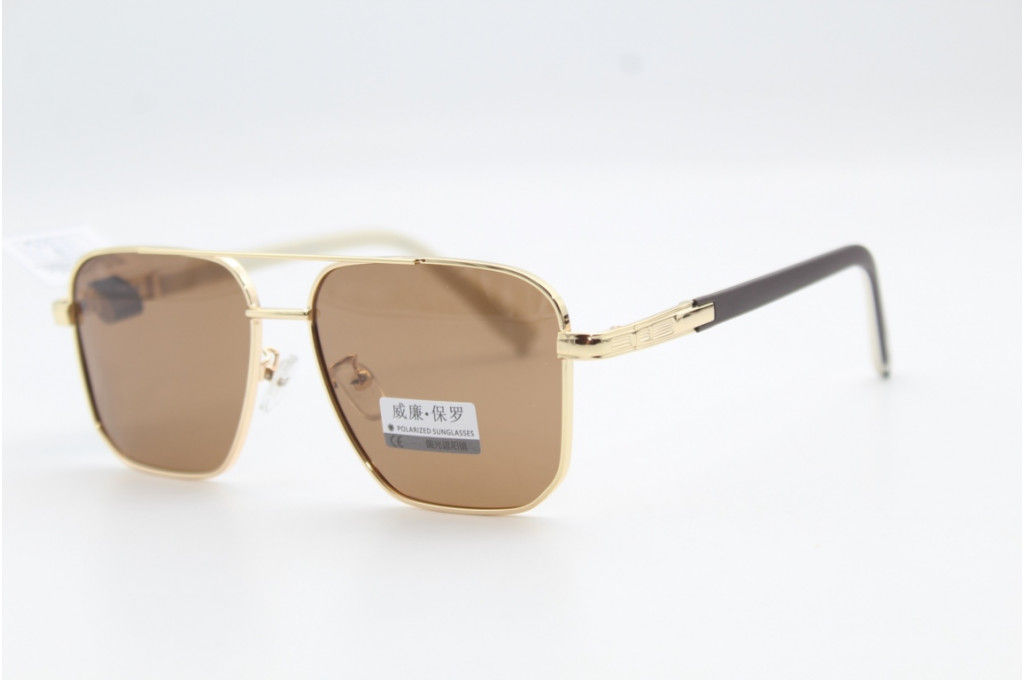 Солнцезащитные очки WILIBOLO (Polarized) 8018 58-15-141 С3 коричн.