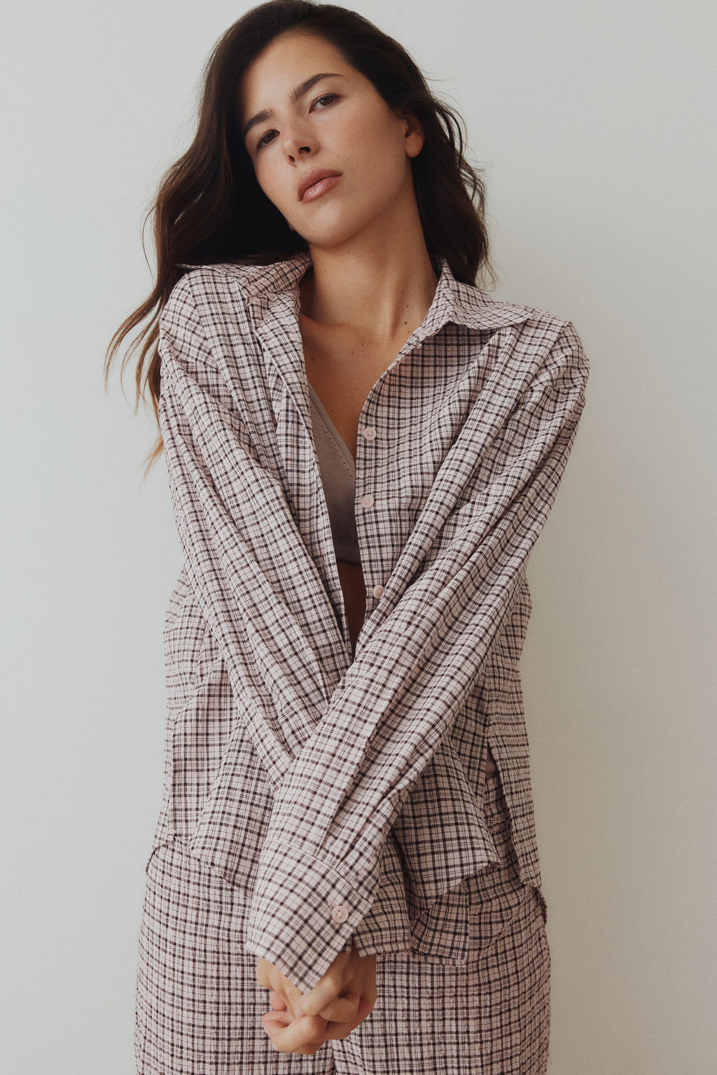 Pijama en sirsaca de algod?n - H&m фото 7