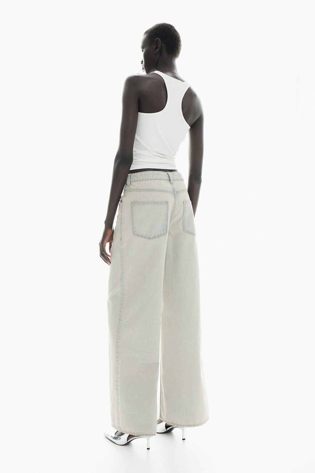 Baggy Regular Jeans - H&m фото 5