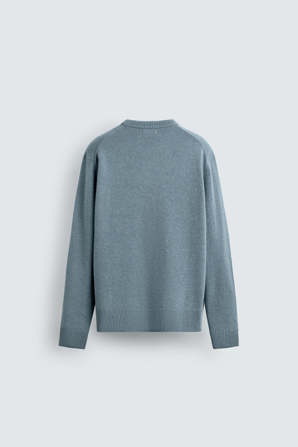 REGULAR FIT WOOL BLEND JUMPER - Zara фото 8
