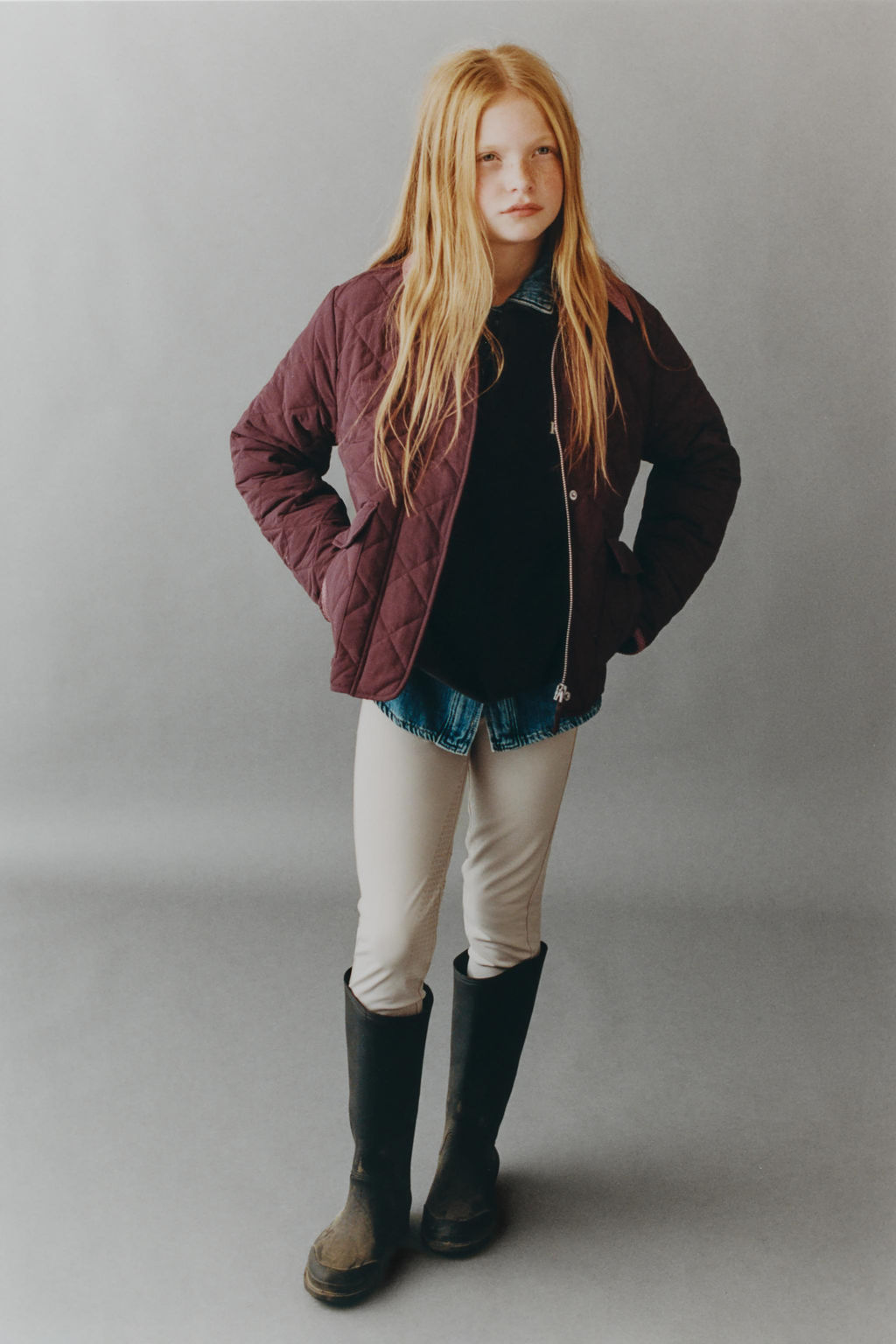 QUILTED RIDING JACKET - Zara фото 9