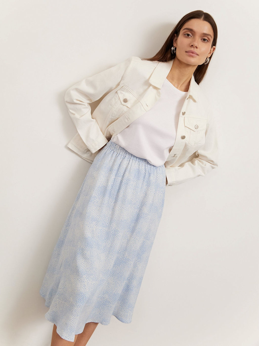 Юбка на резинке S915/ashlee - Emka фото 2