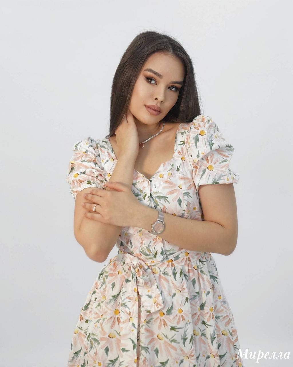 Платье Мирелла (розовый) - Nadi bordo фото 4