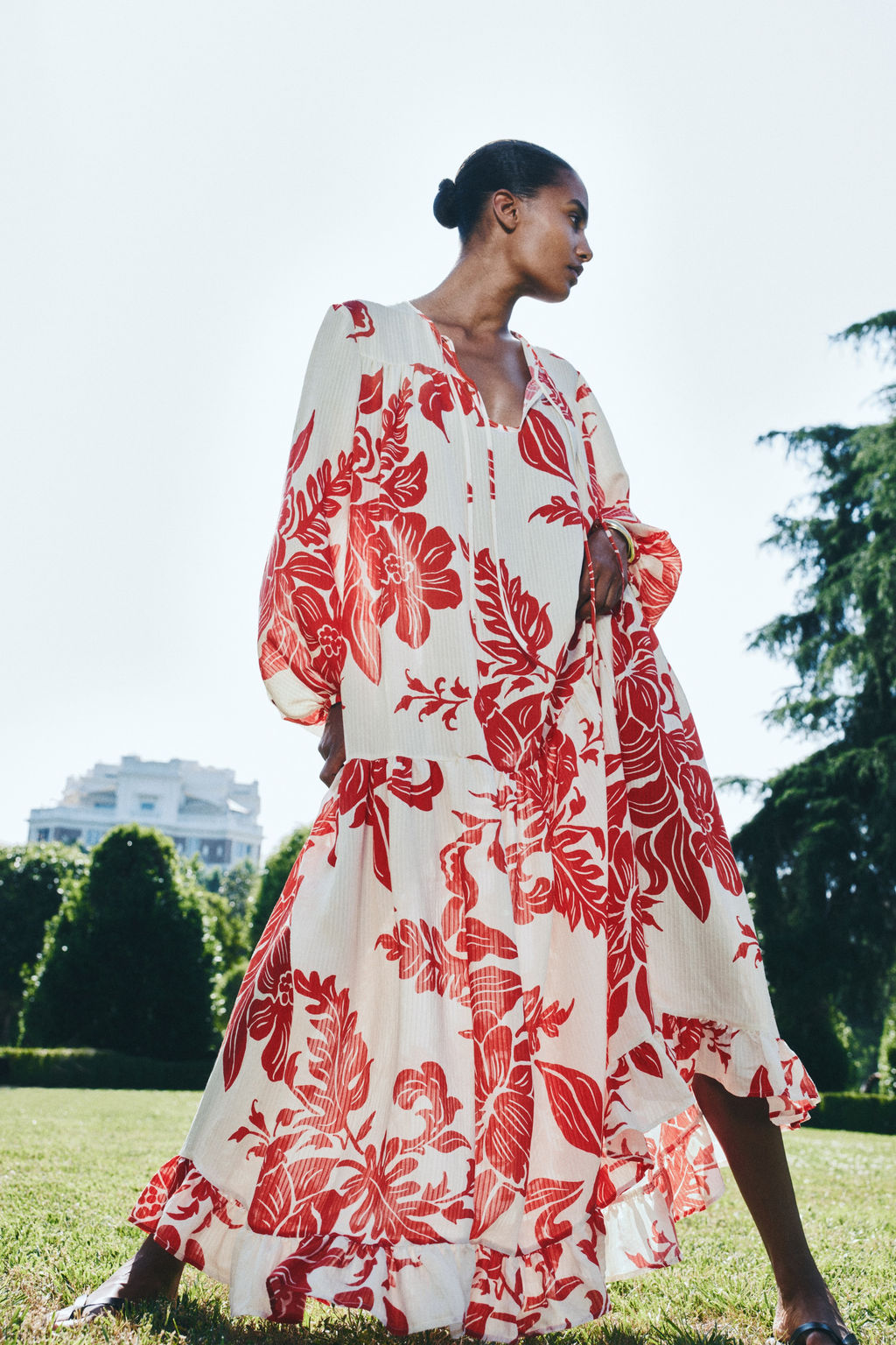 Vestido maxivolumen - H&m фото 2