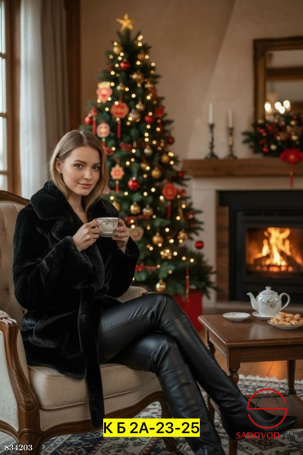 Эко-шуба из искусственного меха, - Bruno фото 2