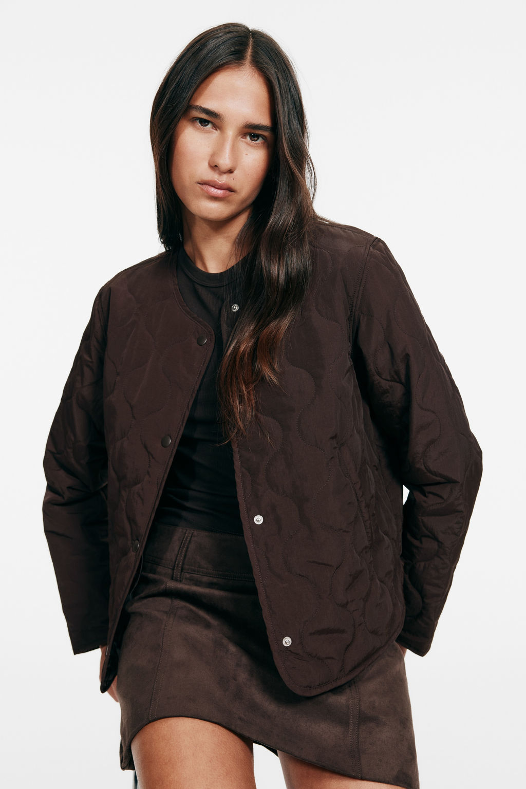 Chaqueta acolchada de nailon - H&m фото 4