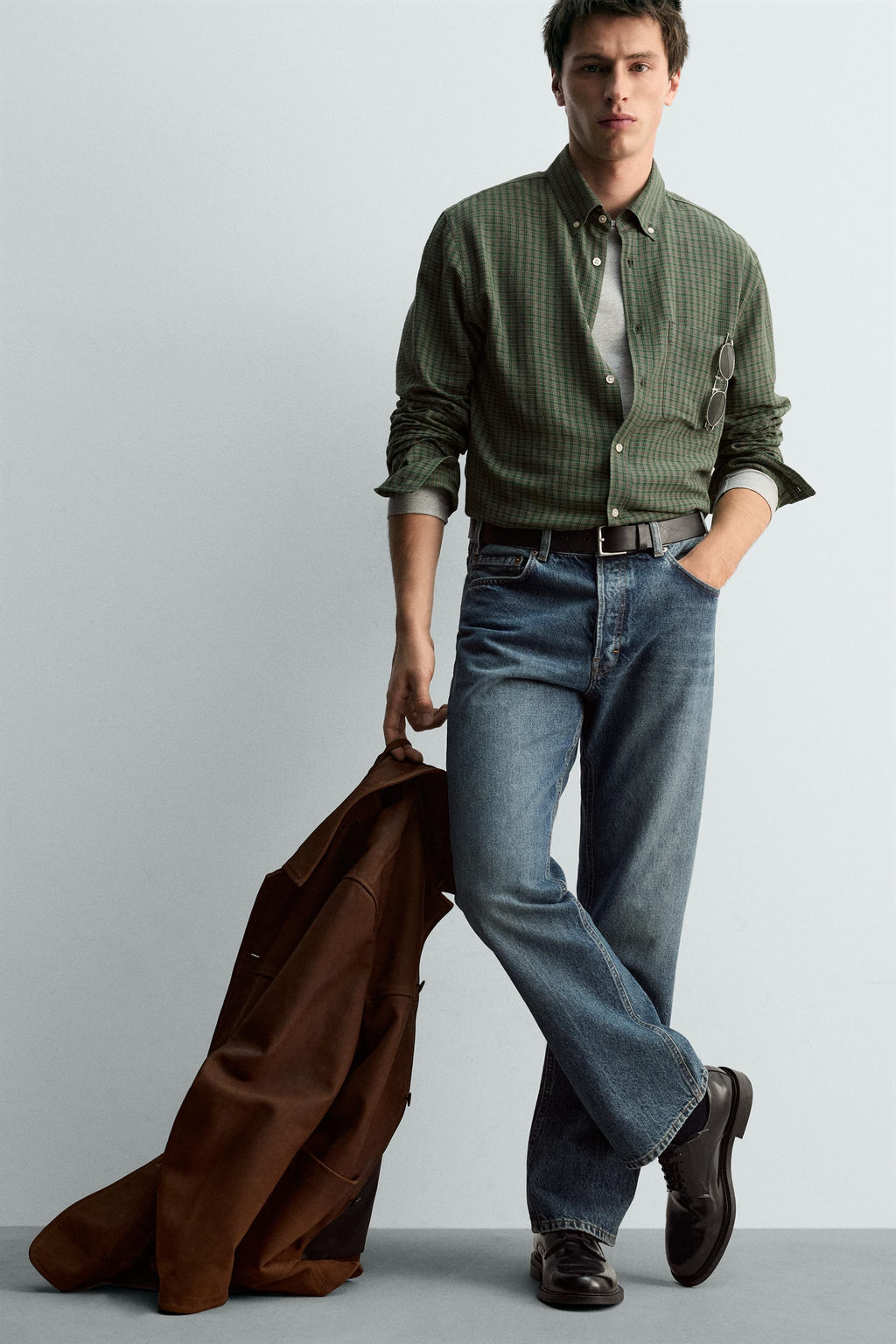 LIMITED EDITION CHECK SHIRT - Zara фото 6