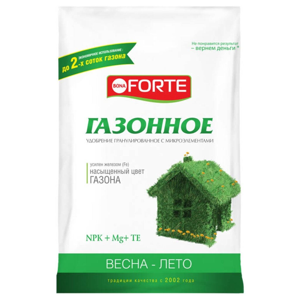 Bona Forte Удобрение Газонное гранулир. пак 4,5 кг BF23010711