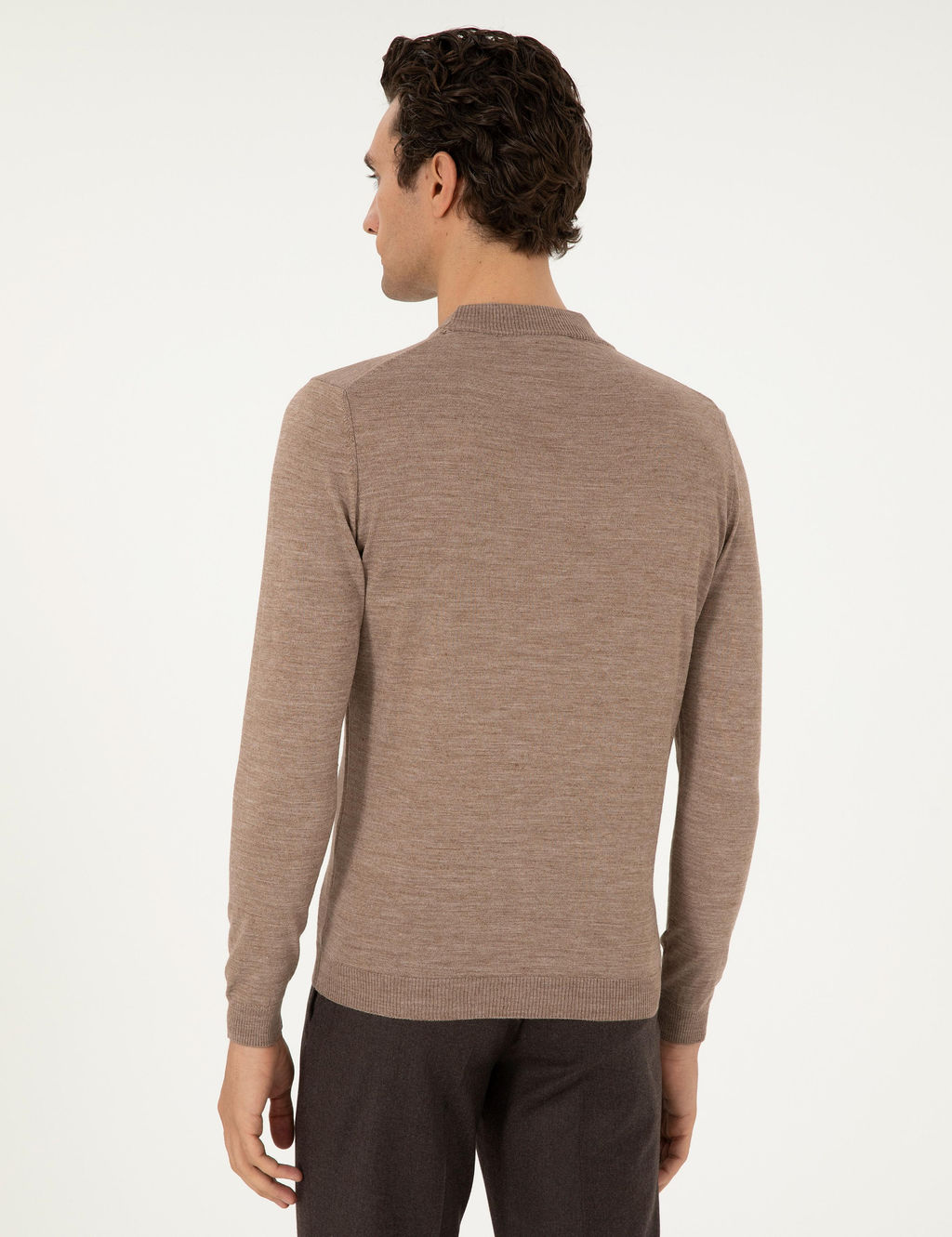 Базовый свитер узкого кроя из норки - Cacharel фото 5