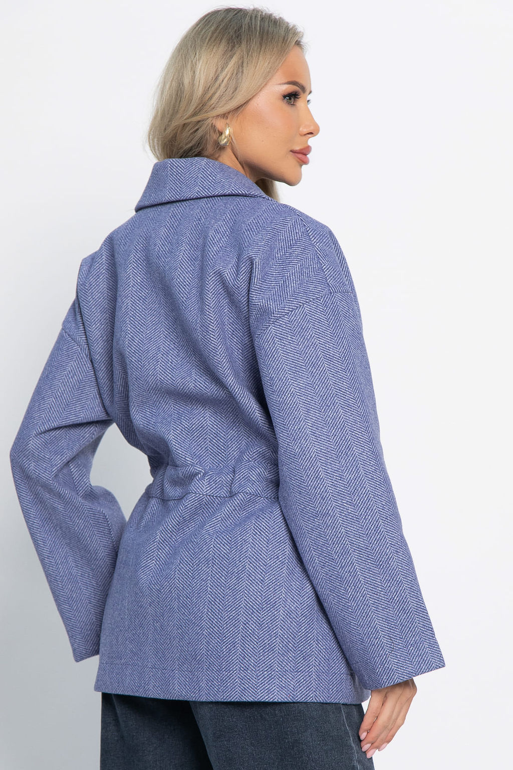 Пальто-пиджак (ткань: драп) - Lt collection фото 83