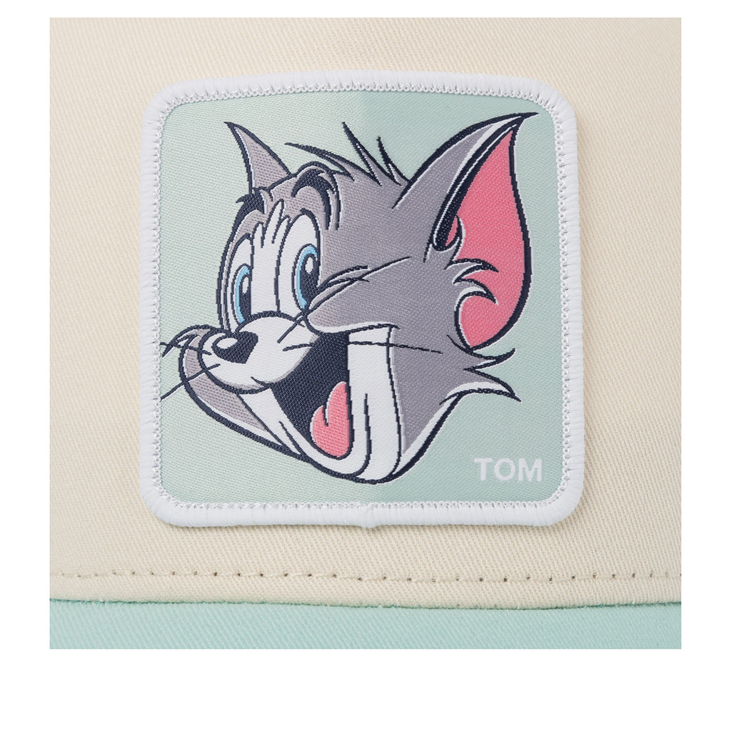 Бейсболка CAPSLAB арт. CL/TAJ8/1/CT/TOMB Tom and Jerry Tom (бежевый / мятный)
