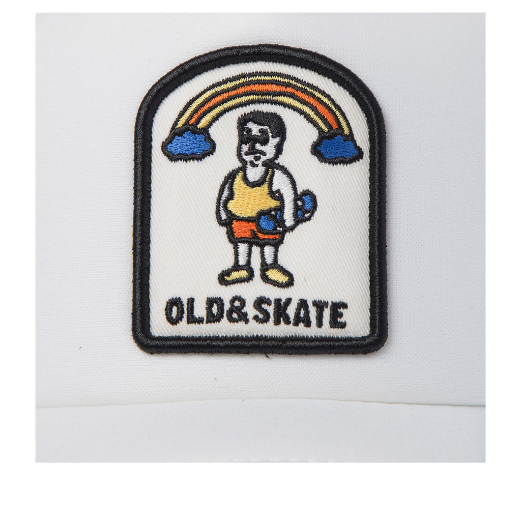 Бейсболка COASTAL арт. HFT Old Skate (белый) фото 4