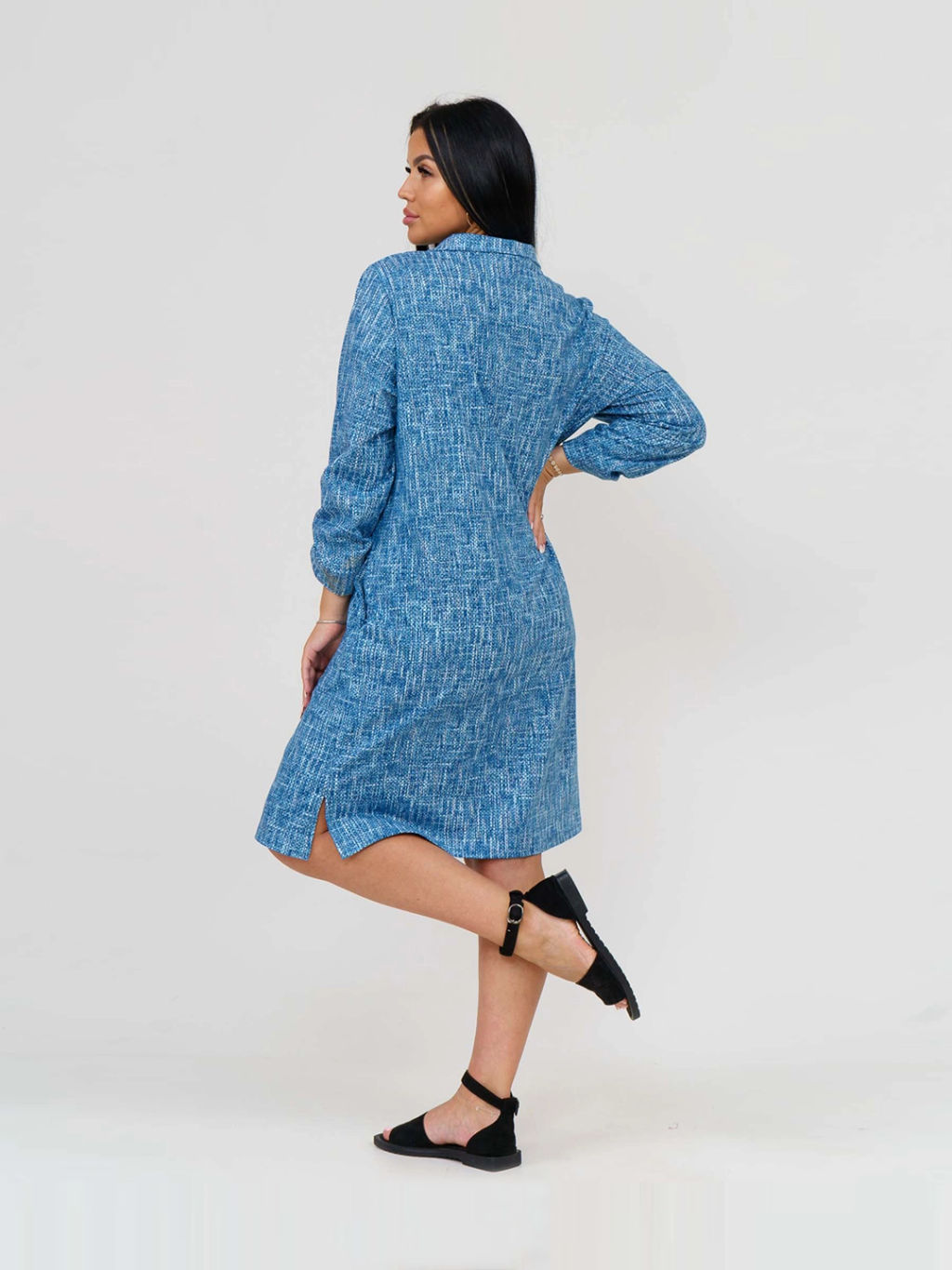 Туника женская, цвет синий