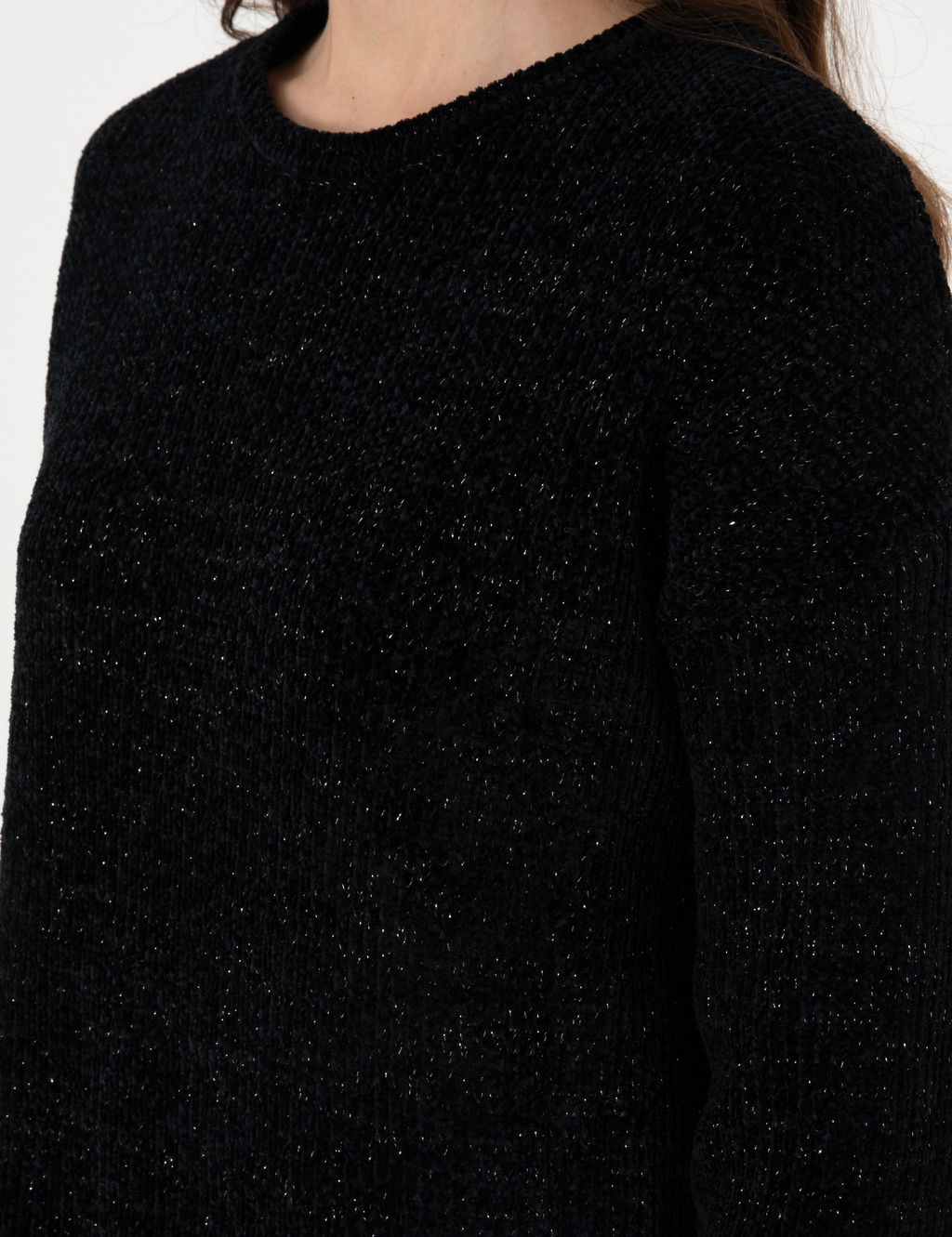 Siyah Oversize Kazak - Pierre cardin фото 7