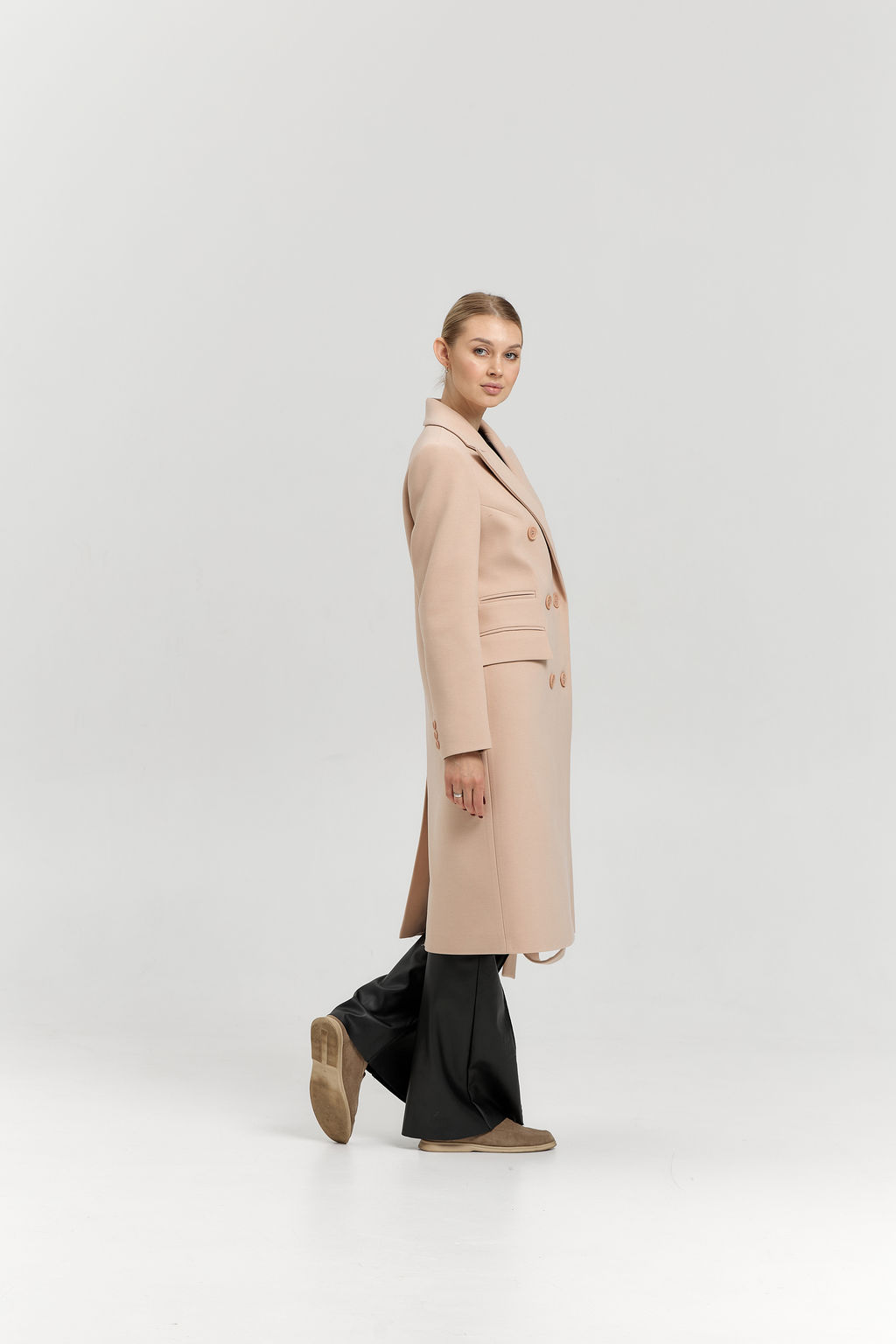 Пальто женское демисезонное 25775 (вино) - Kankan фото 26