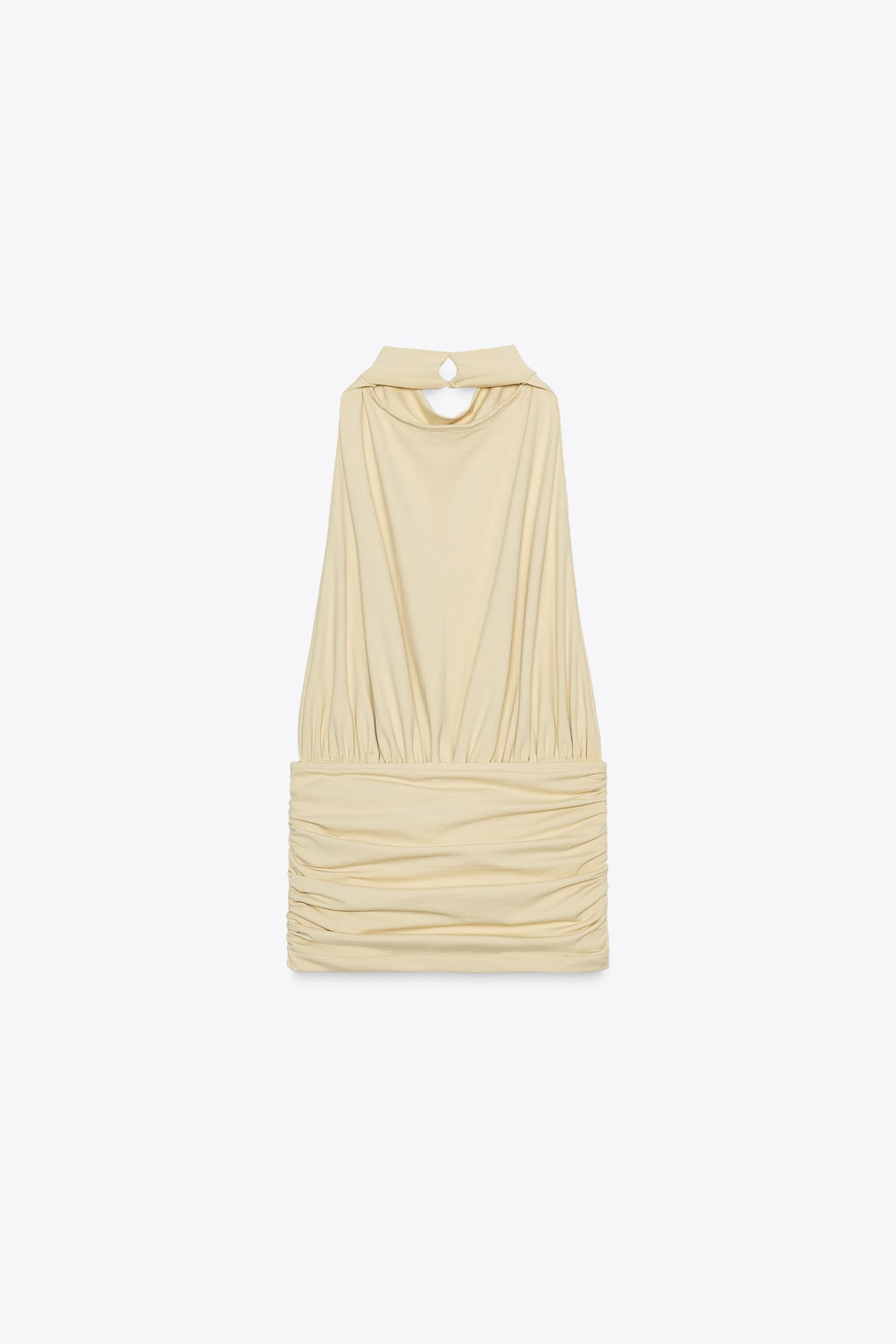 SUN GATHERED POLYAMIDE TOP - Zara фото 8