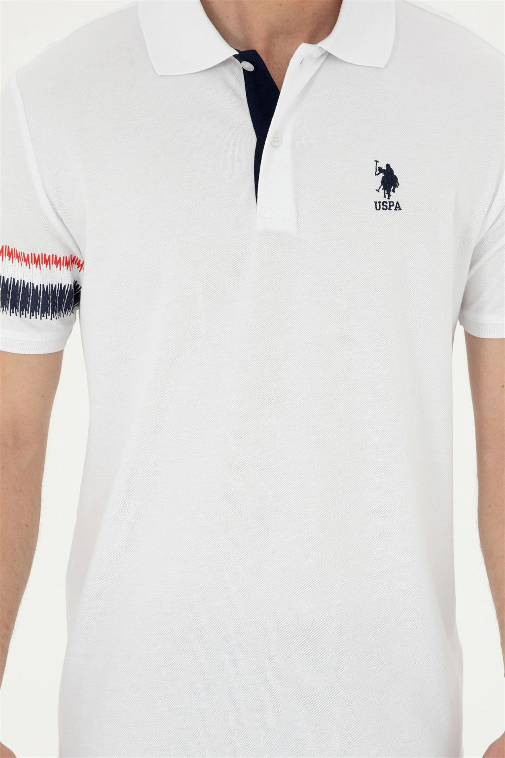 Футболка мужская U.S. Polo Assn белая  фото 6