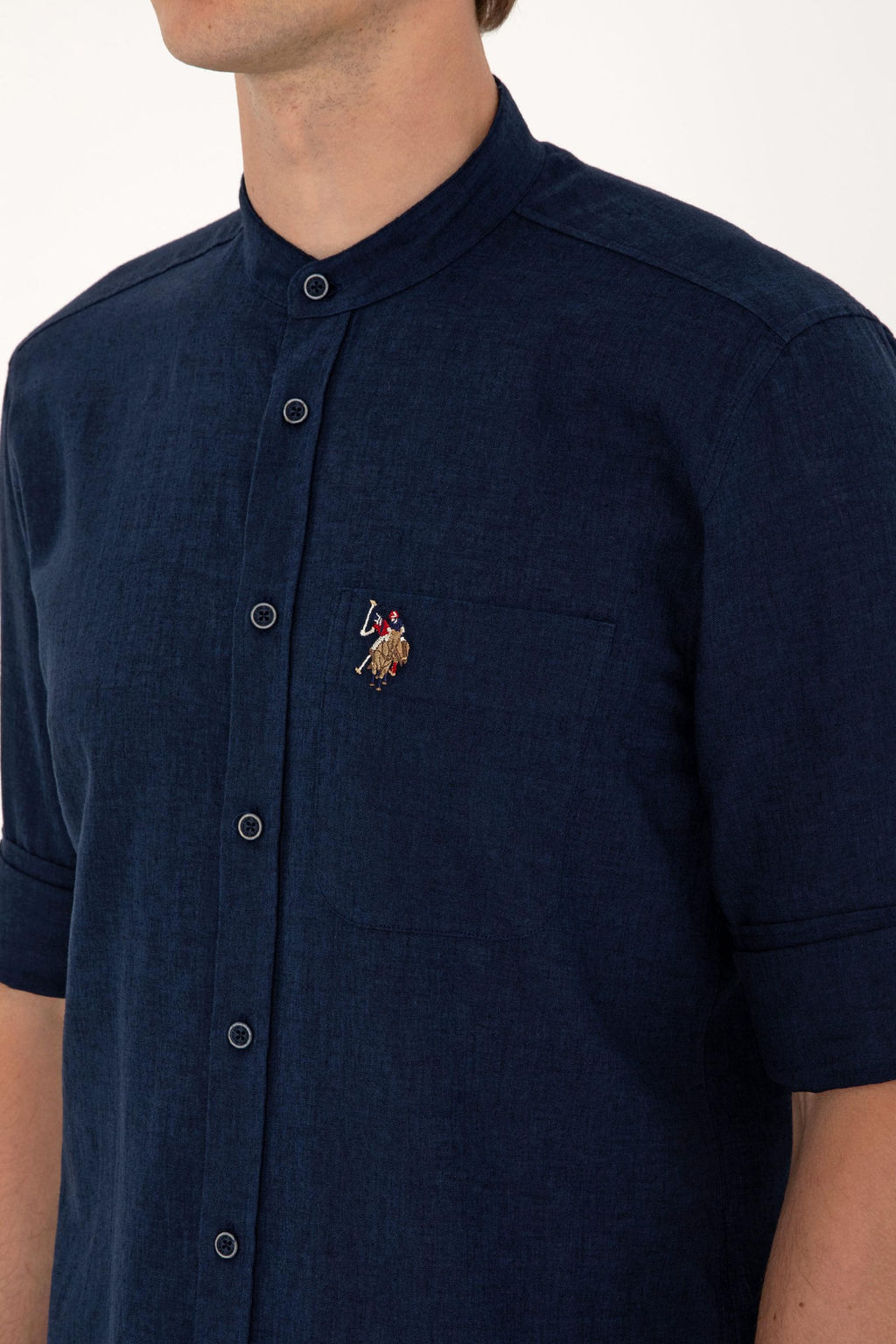 Erkek Lacivert Uzun Kollu G_mlek - U.s. polo assn фото 7