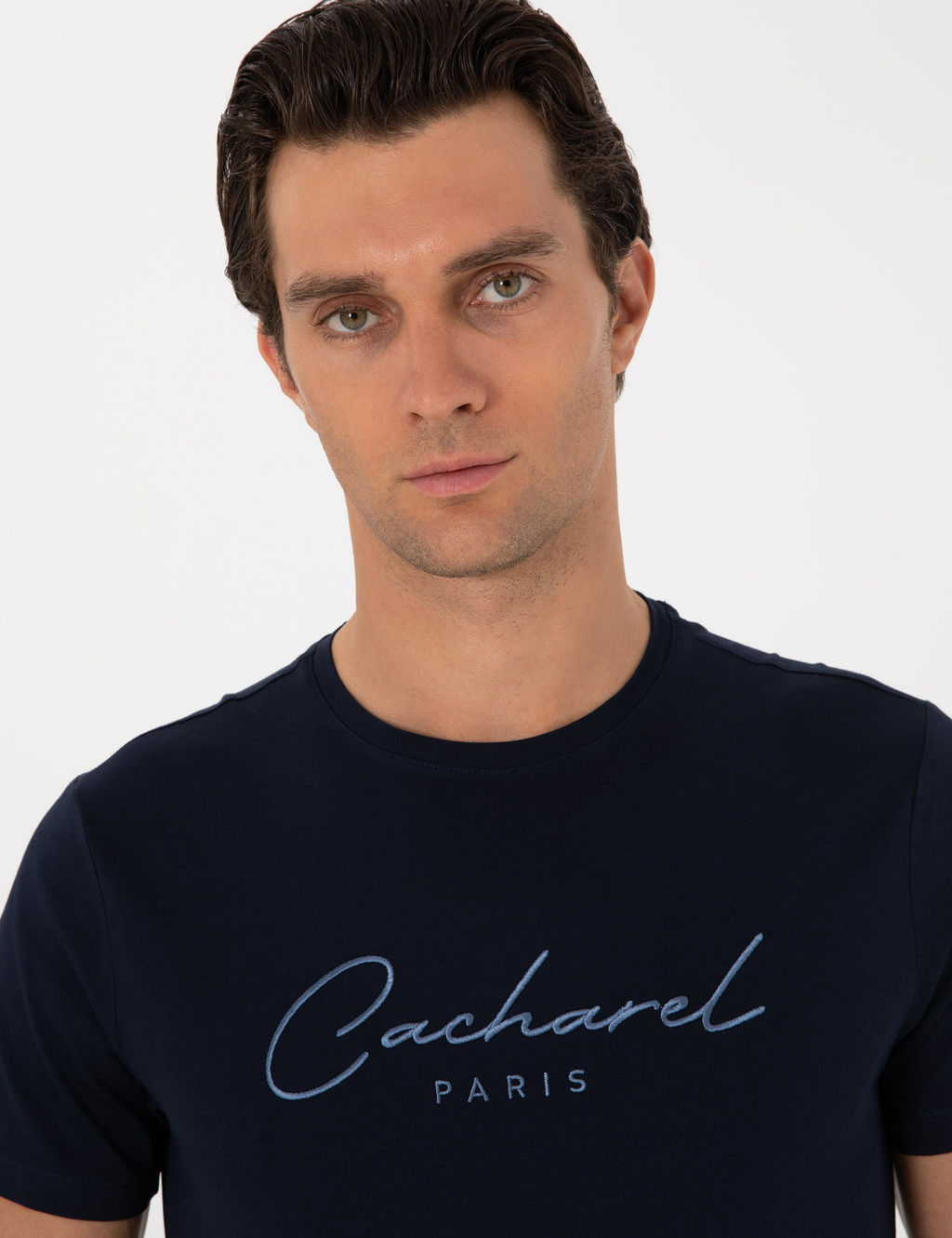 Lacivert Slim Fit Ti__rt