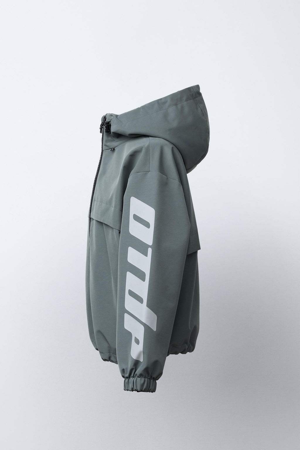 CAZADORA TEXTO WATER REPELLENT / Acero - Zara фото 4