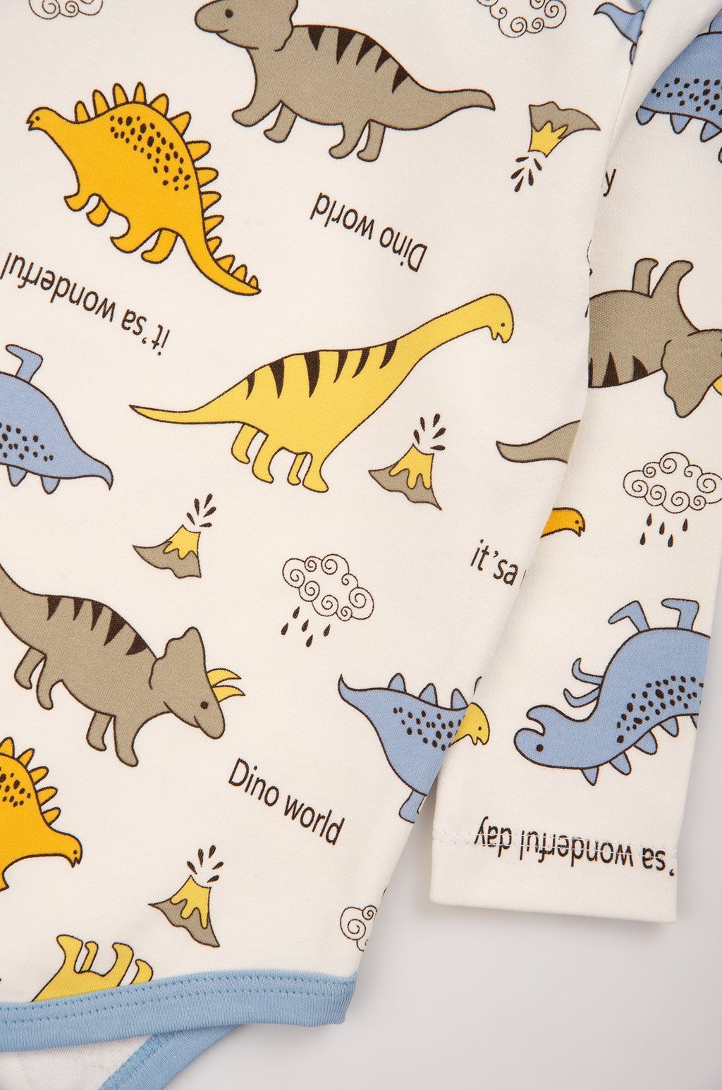 Хлопковое детское боди из интерлока Bonito  фото 34