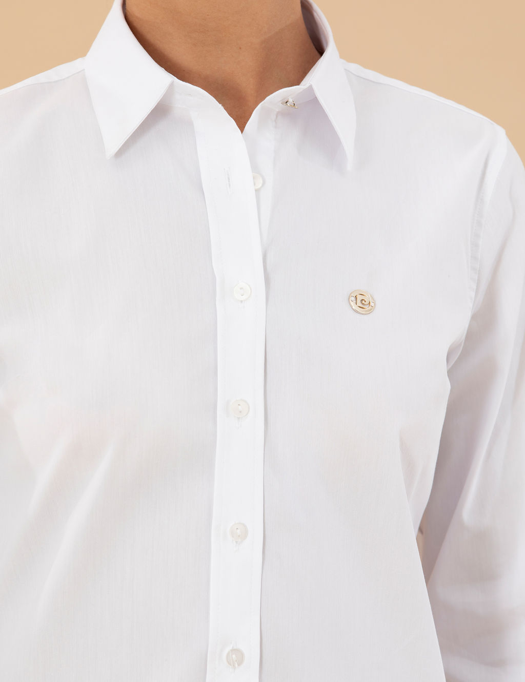 Beyaz Slim Fit Uzun Kollu G_mlek