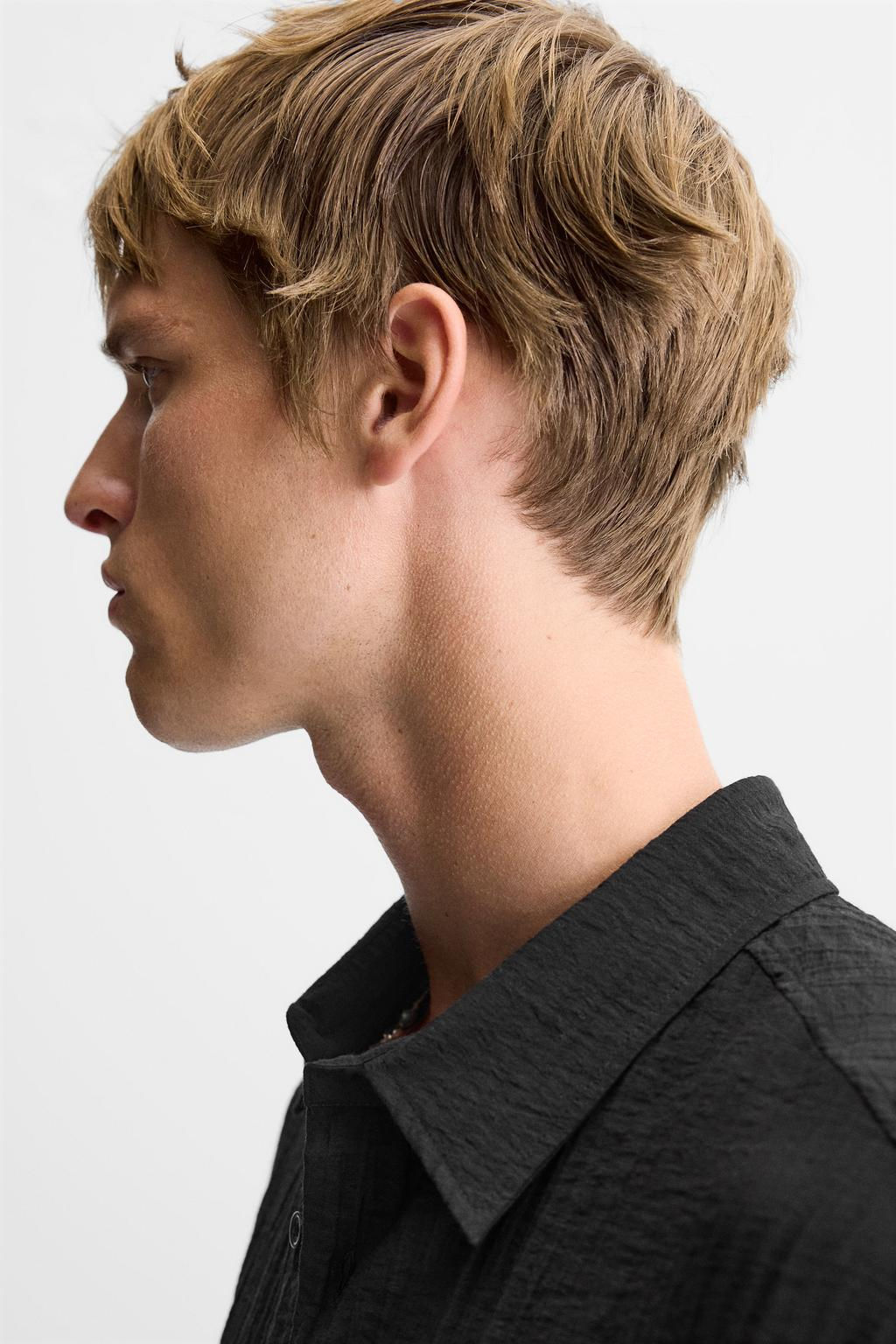RAISED JACQUARD SHIRT - Zara фото 13