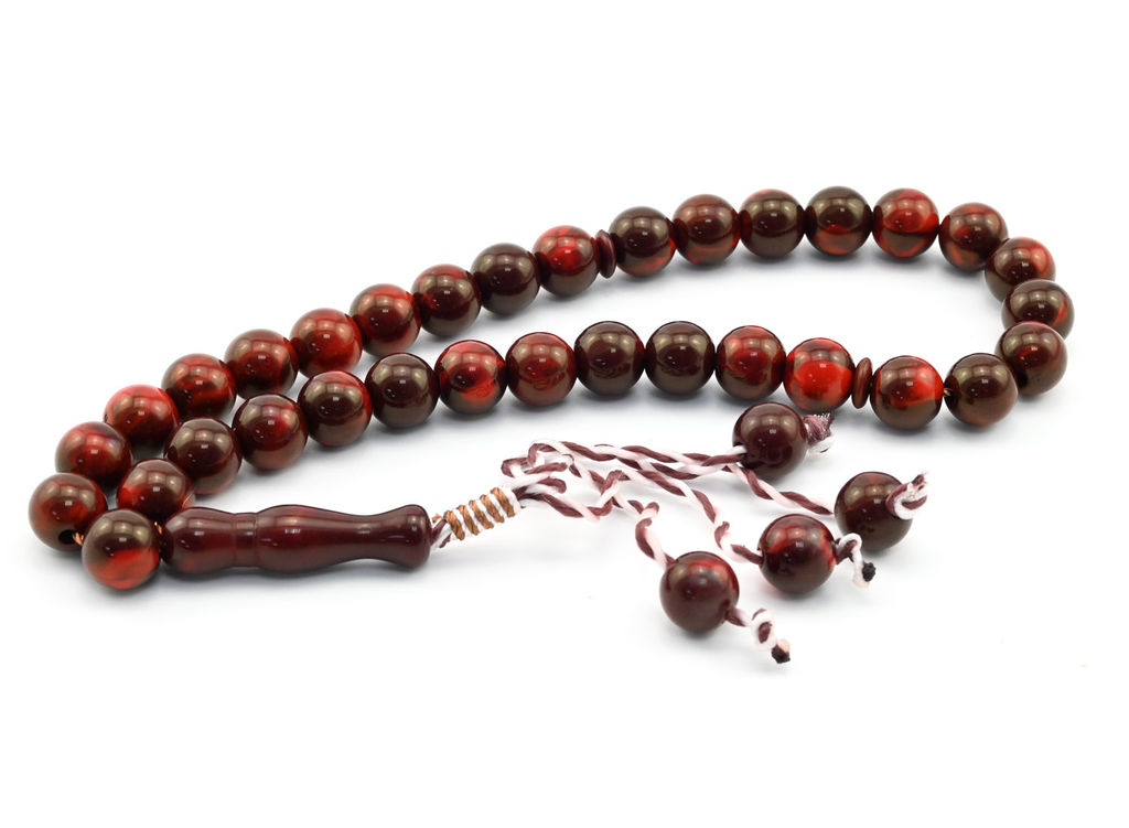 Четки шарик 12мм красный, 37см