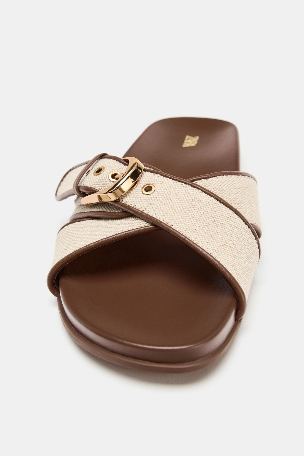 SANDALIA HEBILLA / Beige claro - Zara фото 3