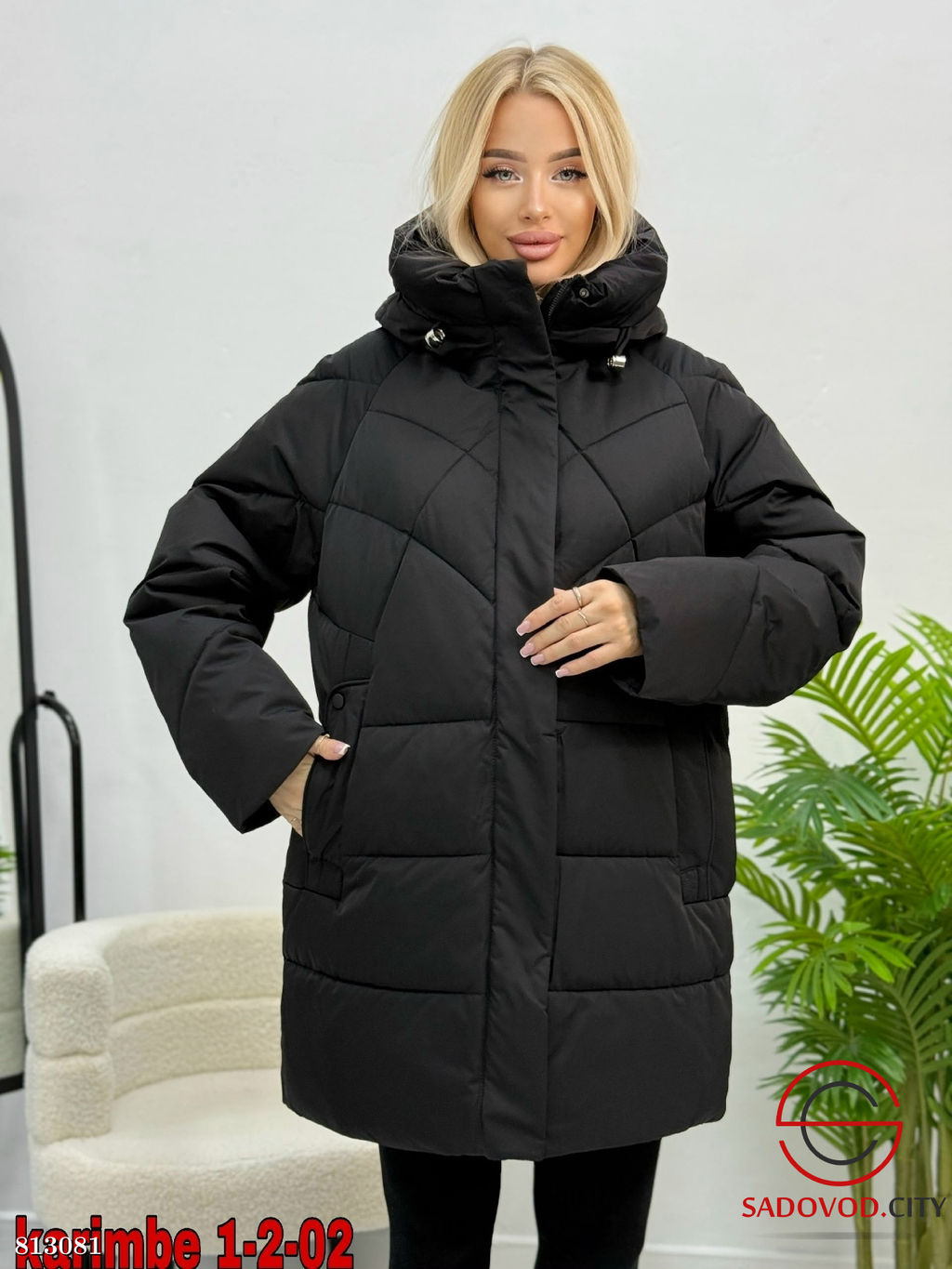 Куртка женская с капюшоном - Bruno фото 2