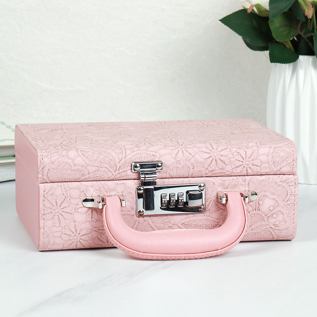 Шкатулка для украшений 24x16x9 см / H178 /уп 24/ (Розовый) - Галеонтрейд фото 10